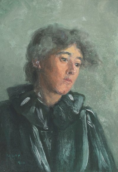 Portret Emily Bottomley, 1901 autorstwa Mary McCrossan